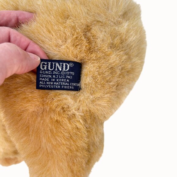 LK NEW VINTAGE GUND COLLECTOR'S CLASSICS LTD EDITION 1979 TEDDY BEAR PLUSH - Picture 6 of 10